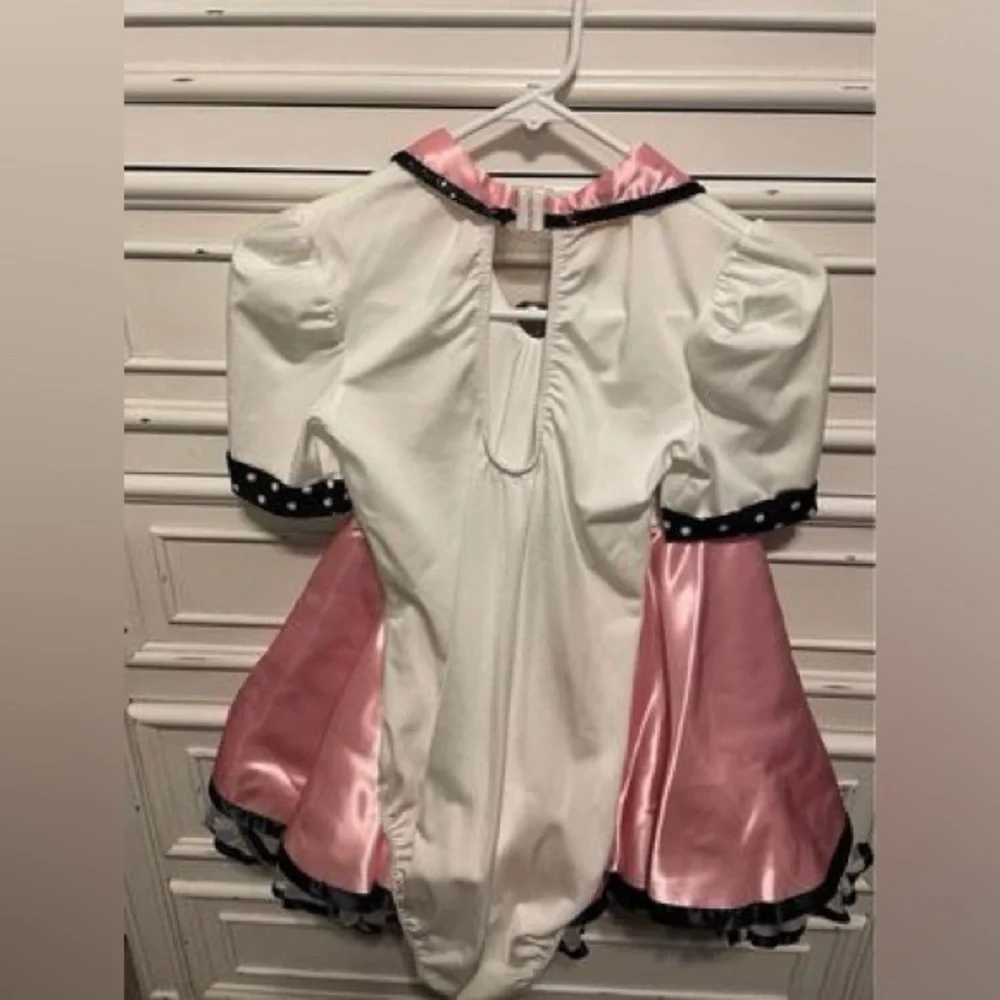 Girls Costume Size XLC Musical Theatre Jazz Tap Maid Waitress Halloween